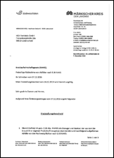 HGH Vorschau Freistellungsbescheid